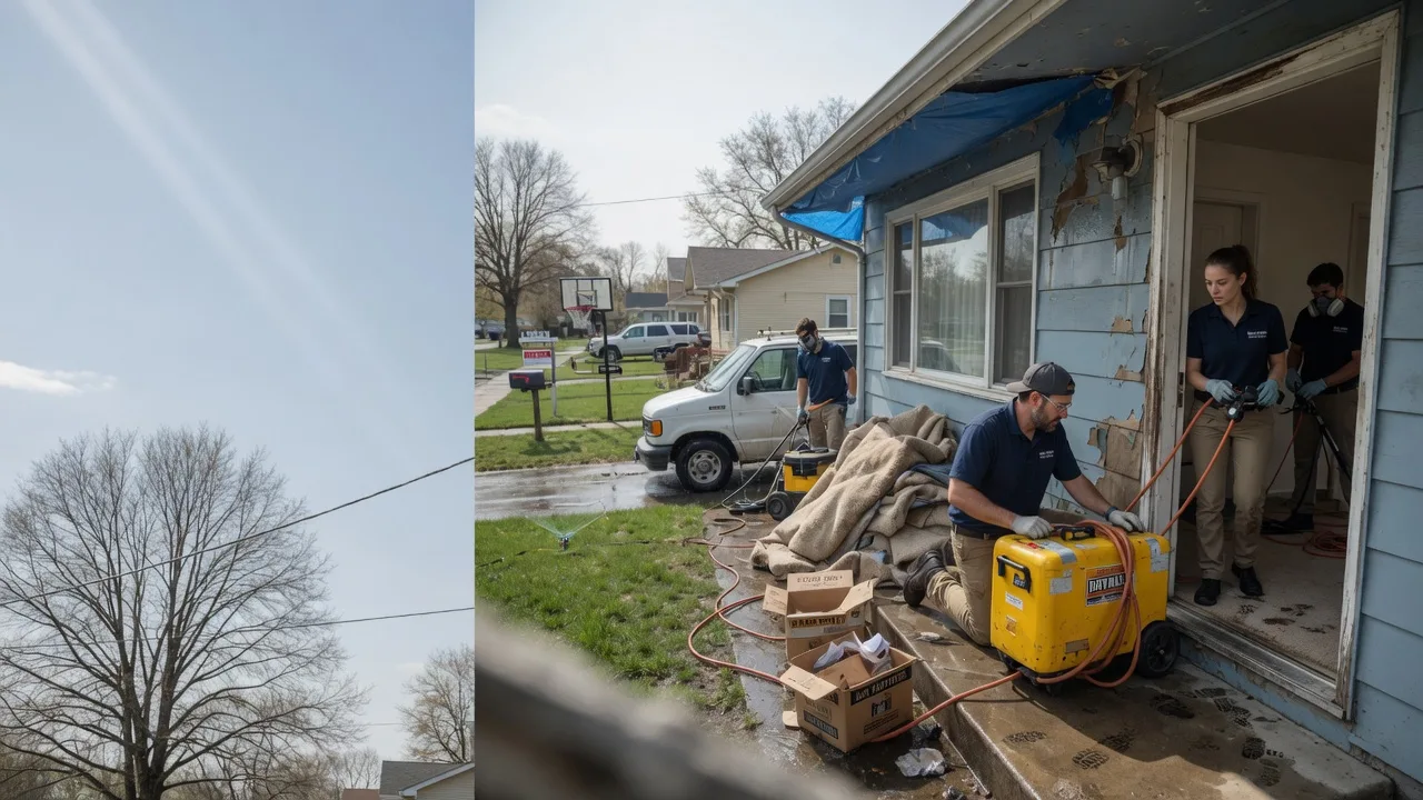 Basement Flood Cleanup in Hoskinston, KY near me